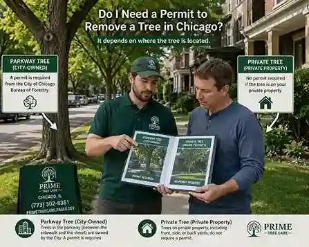 Do I need a permit to remove a tree in Chicago