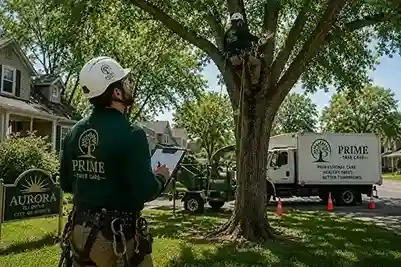 ISA-certified arborist providing tree service in Aurora, IL