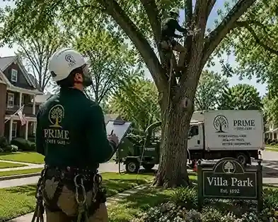 ISA-certified arborist providing tree service in Villa Park, IL